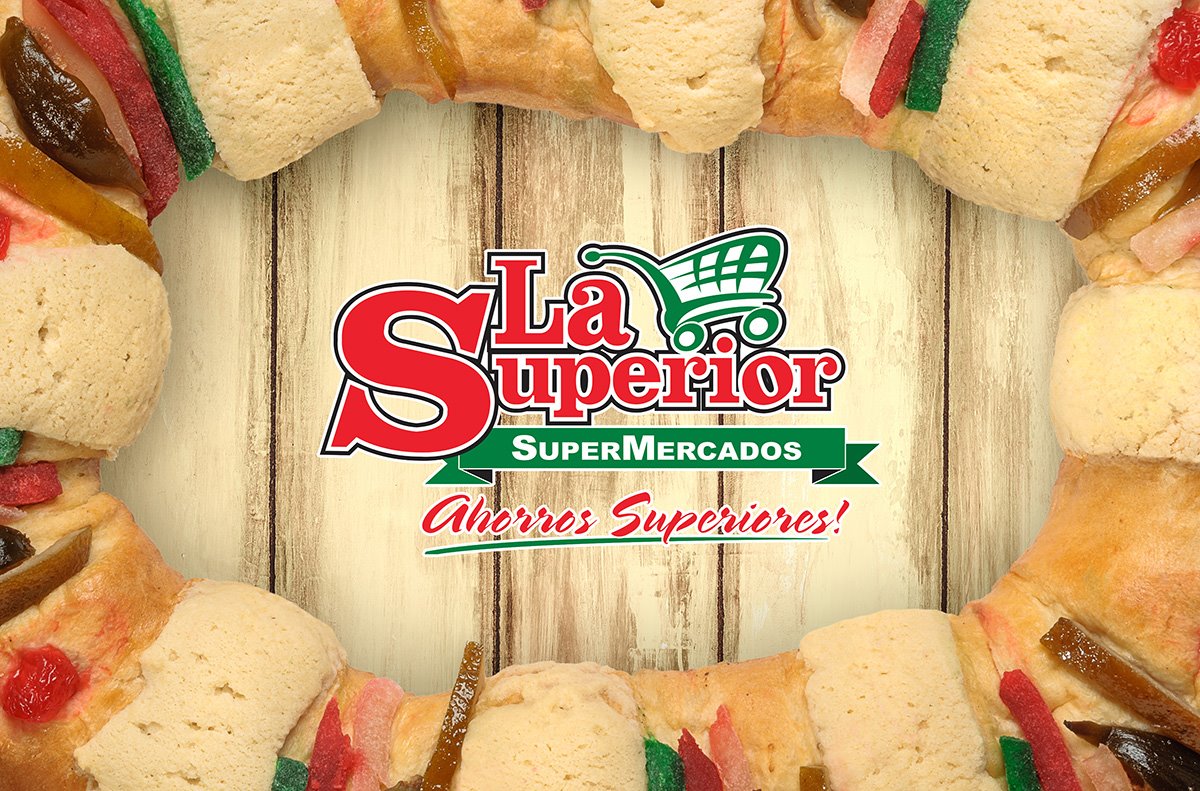 La Superior Supermercados department top banner